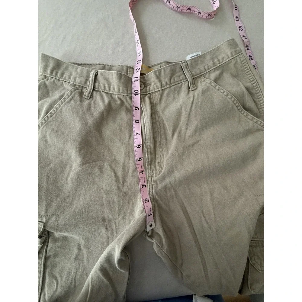 Wrangler Cargo Pants Mens 34x32 Khaki Workwear Tactical‎ Utility Hiking Tan